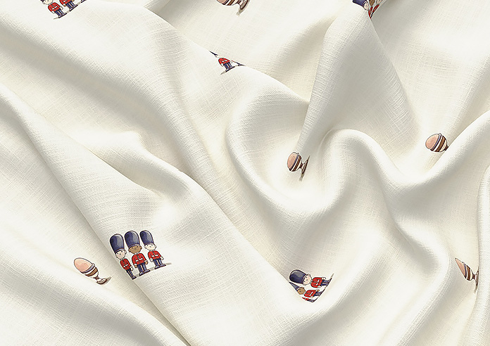 Kings Breakfast, Mini Kingsmen - Made to Measure Curtains - Image 4